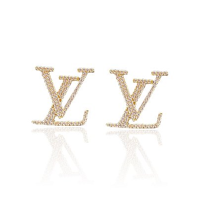 Brinco Folheado Ouro 18k e Prata 925 Inspired Cravejado