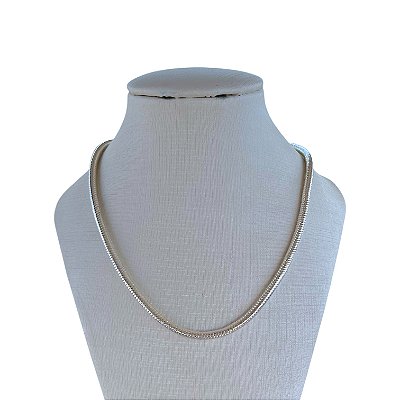 Colar Folheado Prata 925 Rabo de Rato