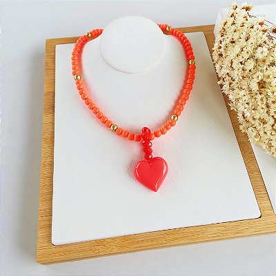 Choker Miçangas Bijuteria