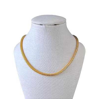 Colar Folheado Ouro 18k Rabo de Rato
