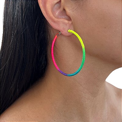 Brinco Argola Color