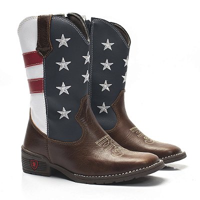 Bota Texana Infantil Texas Gold EUA