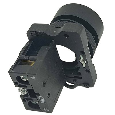 P20AFR-W-1A PULSADOR FACEADO 22MM PLÁSTICO 1NA BRANCA I23240 METALTEX