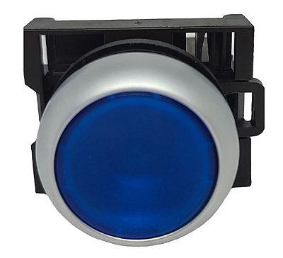 M22-DL-B/K10/24 BOTÃO ILUMINADO AZUL 24VDC 1NA 70024713 EATON