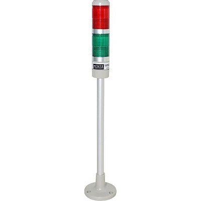 TPSL4-22RG SINALIZADOR TORRE 40MM CONTÍNUA 220V METALTEX