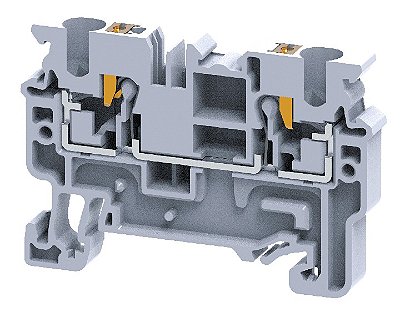 CP4 CONECTOR DE PASSAGEM DIRETA PUSH-IN 4MM² CINZA CONNECTWELL