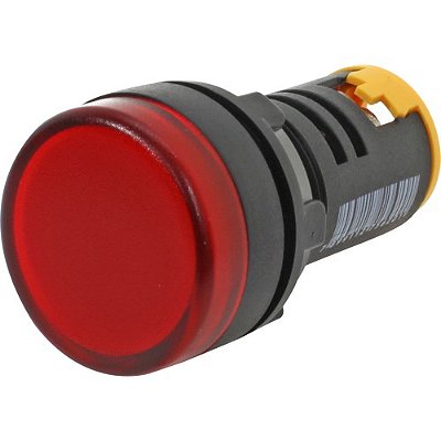 L20-AR8-R SINALEIRO LED 22MM 48VCC/VCA VERMELHO I25808 METALTEX