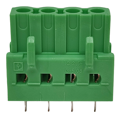 ICV 2,5/ 4-G-5,08 CAIXA BÁSICA DA PLACA DE CIRCUITO IMPRESSO VERDE 1785968 PHOENIX CONTACT