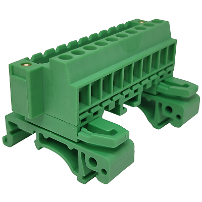 UMSTBVK 2,5/10-GF-5,08 CONECTOR PARA TRILHO DE FIXAÇÃO VERDE 1788004 PHOENIX CONTACT