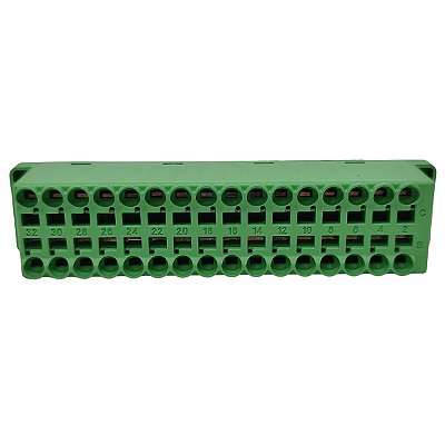 FRONT-ZFL 1,5/D32 CONECTOR FÊMEA VERDE 2201632 PHOENIX CONTACT