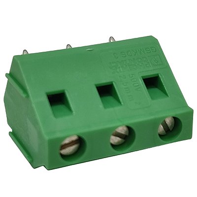 GSMKDS 3/ 3 BORNE DA PLACA DE CIRCUITO IMPRESSO VERDE 1733033 PHOENIX CONTACT