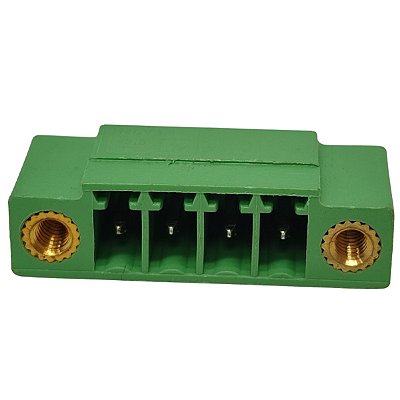 MCV 1,5/ 4-GF-3,5 CAIXA BÁSICA DA PLACA DE CIRCUITO IMPRESSO VERDE 1843240 PHOENIX CONTACT