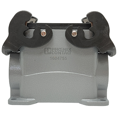 HC-B 10-SMQ-74/O1M25 CAIXA BASE ALTA HEAVYCON B10 COM TRAVA DUPLA 1604755 PHOENIX CONTACT