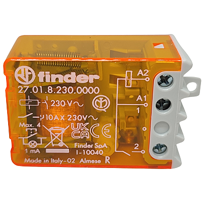 27.01.8.230.0000 RELÉ DE IMPULSO 1NA 230VAC FINDER
