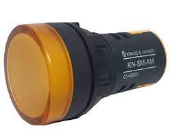 KN-SM-AM-220 SINALEIRO MONOBLOCO AMARELO 220V KRAUS & NAIMER