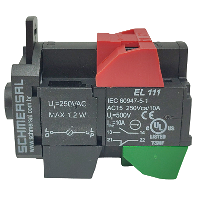 EL111 ELEMENTO DE CONTATO SOQBA9S 1NA+1NF 140001 SCHMERSAL
