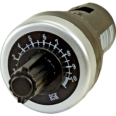 PR20-05K POTENCIÔMETRO 5KOHMS 0,5W PARA PAINEL FURO 22MM I26941 METALTEX
