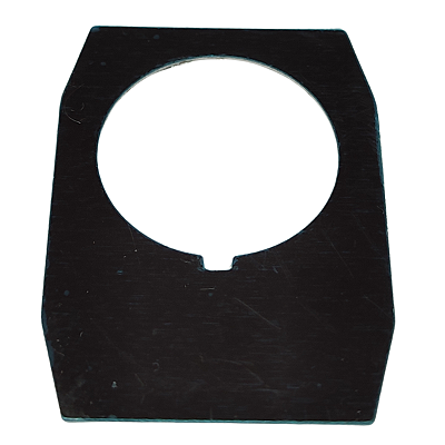 Z 222/01 SEM GRAVAÇÃO PLAQUETA 22MM ALUMÍNIO INDUSTRIAL 12023601 SCHMERSAL