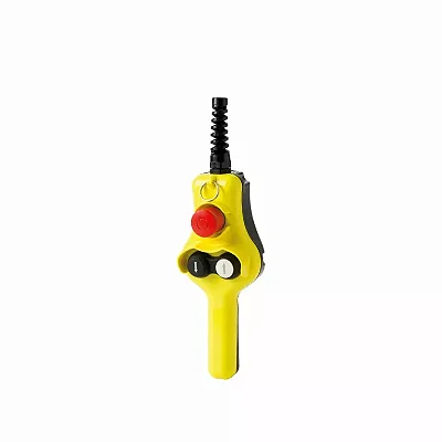 HP03 BOTOEIRA DE CONTROLE PENDENTE ERGONÔMICA COM BOTÃO DE EMERGÊNCIA VERMELHO E 2 BOTÕES GIOVENZANA