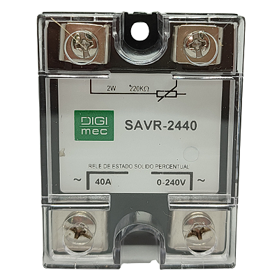 SAVR-2440 RELÉ DE ESTADO SÓLIDO 40A 240V DIGIMEC