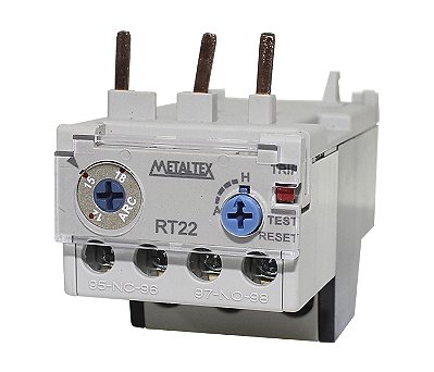 RT22-18A RELÉ TÉRMICO 12-18A PARA CT9 À 22 I19761 METALTEX