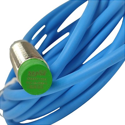 PS4-12GM50-N-EX SENSOR INDUTIVO M12 4MM 2 FIOS IP65 5000011005 SENSE