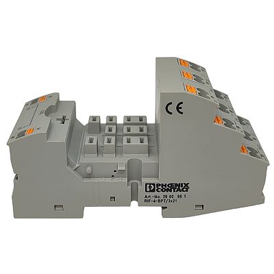 RIF-4-BPT/3X21 BASE DO RELÉ CONEXÃO PUSH-IN 2900961 PHOENIX CONTACT