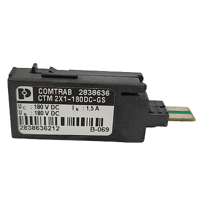 CTM 2X1-180DC-GS PLUGUE PARA DISPOSITIVO DE PROTEÇÃO CONTRA SURTOS 2838636 PHOENIX CONTACT
