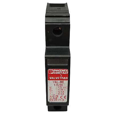 VAL-ME 175/20 DISPOSITIVO DE PROTEÇÃO CONTRA SURTOS TIPO 2 2920719 PHOENIX CONTACT