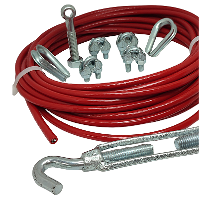 KIT CABO ACESSÓRIOS DE MONTAGEM SEM MOLA  PARA CHAVES ZQ700 E ZQ900 SCHMERSAL