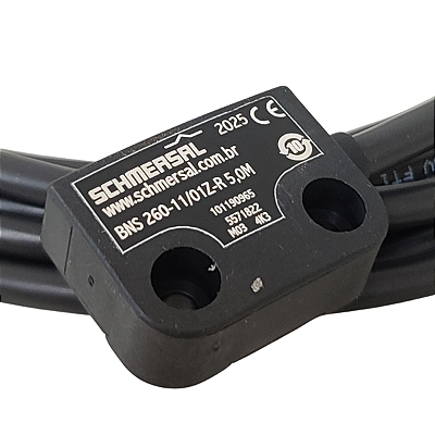 BNS 260-11/01Z-R 5,0M SENSOR MAGNÉTICO DE SEGURANÇA 1NA 1NF + 1NF 11960403 SCHMERSAL