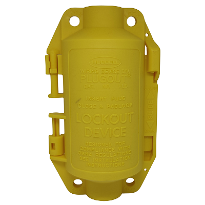 HLD CONECTOR DE BLOQUEIO TWIST-LOCK PARA PLUG ACOPLÁVEL AMARELO HUBBELL