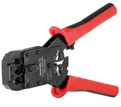 CRIMPER MOD 864 ALICATE PARA CRIMPAR TERMINAIS RED LINE WEIDMULLER CONEXEL 9041650000