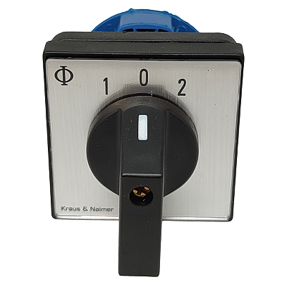 CA10.A714.600.E CHAVE COMUTADORA DE TRANSFERÊNCIA 20A 1P COM RETORNO KRAUS & NAIMER