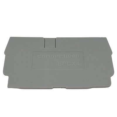 EPCX4 TAMPA FINAL PARA CONECTOR CX4/CXG4 CINZA CONNECTWELL