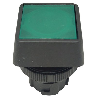 QP2/15 BOTÃO 022 ILUMINADO QUADRADO FACEADO VERDE 13009315 SCHMERSAL