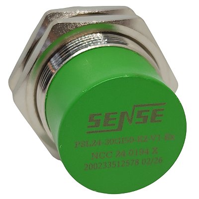 PSL24-30GI50-E2-V1-EX SENSOR INDUTIVO M30 SN 24MM PNP NA CONECTOR M12 10 À 30VCC 5000003142-SE SENSE TE