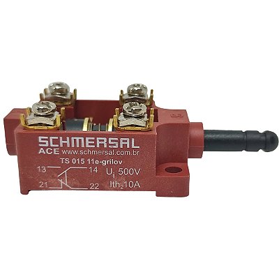 TS01511EACIONGRILOV ACIONAMENTO PARA CHAVE FIM DE CURSO LINHA T015 1NA + 1NF 184012 SCHMERSAL
