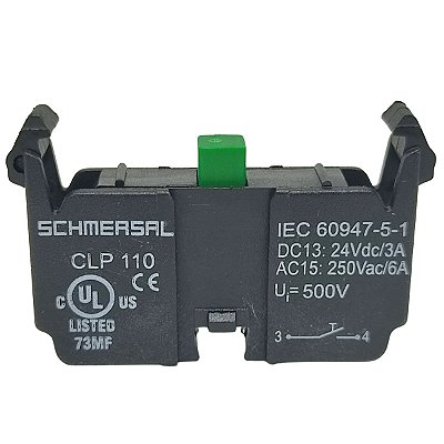 CLP 110 BLOCO DE CONTATO 1NA 139006 SCHMERSAL
