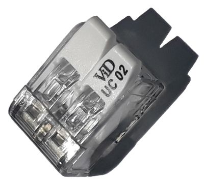 K001-425 420 UC02 CONECTOR DE ENGATE RÁPIDO 2 FIOS 4,0mm 7419 WECO