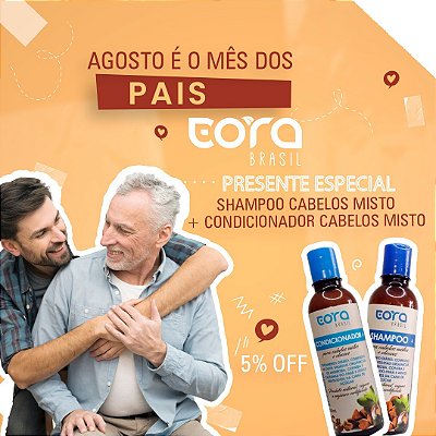 Kit Pais Shampoo Mistos + Condicionador Mistos