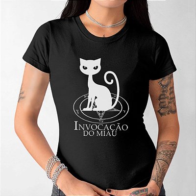 Camiseta Invocação do miau
