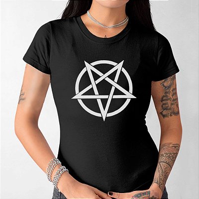 Camiseta Pentagrama Invertido