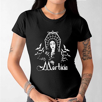 Camiseta Mortícia Addams