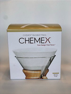 Filtro de papel Chemex Circular 100 unidades