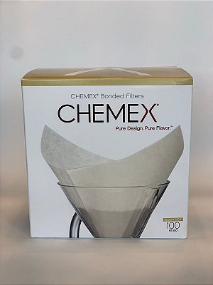 Filtro de papel Chemex Quadrado 100 unidades