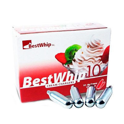 Best Whip 10 - cápsulas de gás para creme chantilly