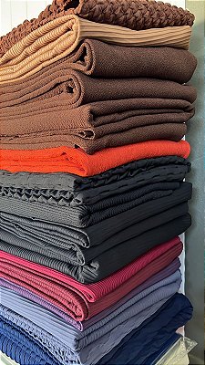 Jacquard Liso Retalhos - Pcte c/ 10 kg