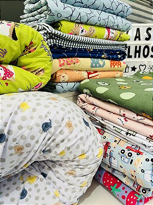 Meia Malha Infantil Retalhos - Pcte c/ 5 kg