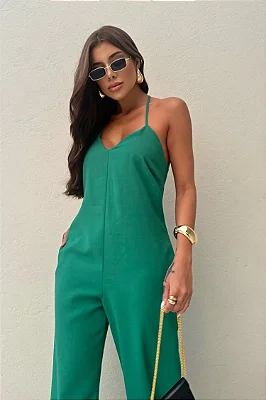 Macacão de Alcinha verde